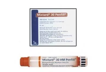 MIXTARD 30 HM 100 IU 5X3 ML 5 KARTUS